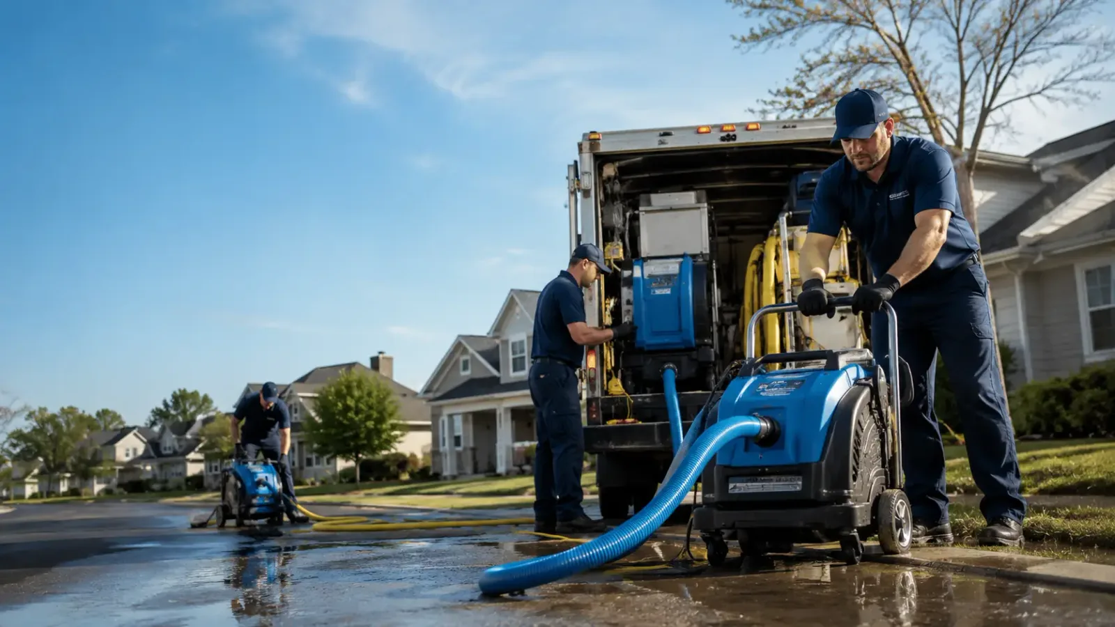 Flood Damage Cleanup in Trade, TN